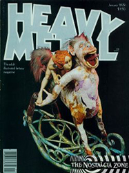 Heavy Metal Volume 2 (1979) 9 (January) (Newsstand Edition)