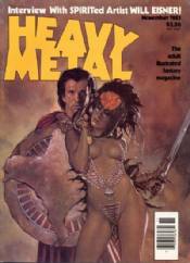 Heavy Metal Volume 7 [Heavy Metal] (1983) 8 (November) (Newsstand Edition)