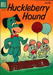 Huckleberry Hound (1959) 2 (Dell Four Color 2nd Series 1050) 