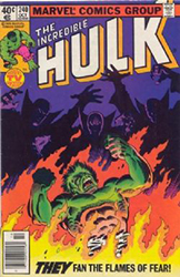 The Incredible Hulk (1st Series) (1962) 240 (Newsstand Edition)