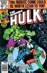 The Incredible Hulk (1st Series) (1962) 251 (Newsstand Edition)