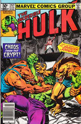 The Incredible Hulk (1st Series) (1962) 257 (Newsstand Edition)