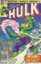 The Incredible Hulk (1st Series) (1962) 276 (Newsstand Edition)