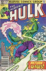 The Incredible Hulk [Marvel] (1962) 276 (Newsstand Edition)