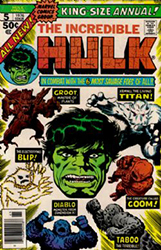 The Incredible Hulk (1st Series) Annual (1962) 5