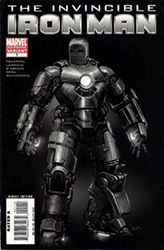 The Invincible Iron Man (1st Series) (2008) 1 (2nd Print) (Rick Meinerding Cover)