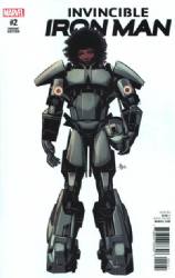 The Invincible Iron Man (3rd Series) (2017) 2 (Variant 1 In 10 Cover)
