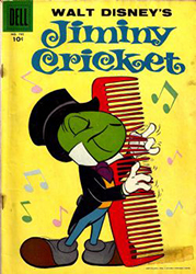 Jiminy Cricket (1956) 2 Dell Four Color (2nd Series) 795) 