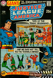Justice League Of America (1st Series) (1960) 76 (Giant G-65)