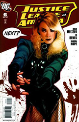 Justice League Of America (2nd Series) (2006) 6 (Variant 1 In 10 Adam Hughes Black Canary Cover)