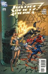 Justice Society Of America (3rd Series) (2007) 25 (Variant 1 In 10 Jerry Ordway Cover)