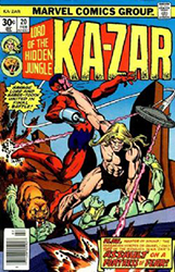 Ka-Zar (2nd Series) (1974) 20