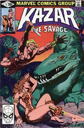 Ka-Zar The Savage (1981) 4 (Direct Edition)