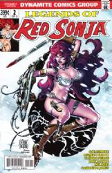 Legends Of Red Sonja [Dynamite] (2005) 2 (Variant Frank Thorne Cover)