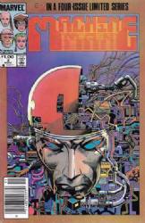 Machine Man (2nd Series) (1984) 2 (Newsstand Edition)