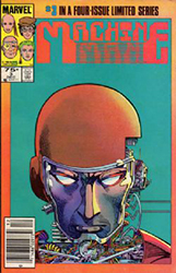 Machine Man (2nd Series) (1984) 3 (Newsstand Edition)