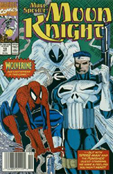 Marc Spector, Moon Knight (1989) 19 (Newsstand Edition)