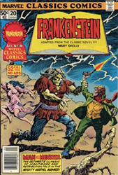 Marvel Classics Comics (1976) 20 (Frankenstein)