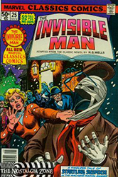 Marvel Classics Comics (1976) 25 (The Invisible Man) 