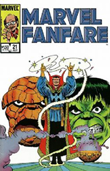 Marvel Fanfare (1st Series) (1982) 21