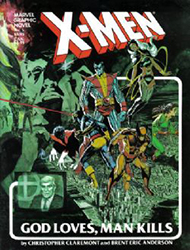 Marvel Graphic Novel (1982) 5 (X-Men: God Loves, Man Kills) (1st Print)