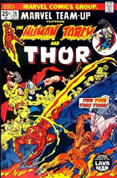 Marvel Team-Up (1st Series) (1972) 26 (Human Torch / Thor)