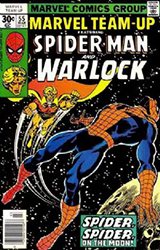 Marvel Team-Up (1st Series) (1972) 55 (Spider-Man / Warlock) (Whitman Edition)