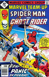 Marvel Team-Up (1st Series) (1972) 58 (Spider-Man / Ghost Rider) (Whitman Edition)