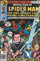 Marvel Team-Up (1st Series) (1972) 74 (Spider-Man / Not-Ready-For-Prime-Time Players)