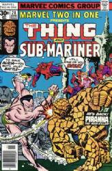Marvel Two-In-One (1st Series) (1974) 28 (The Thing / Sub-Mariner)