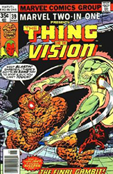 Marvel Two-In-One (1st Series) (1974) 39 (The Thing And The Vision)