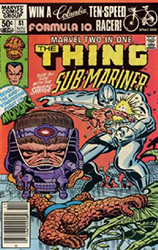 Marvel Two-In-One (1st Series) (1974) 81 (The Thing / Sub-Mariner) (Newsstand Edition)
