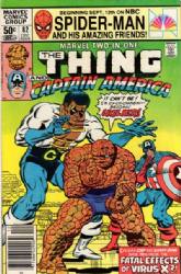 Marvel Two-In-One (1st Series) (1974) 82 (The Thing/Captain America) (Newsstand Edition)
