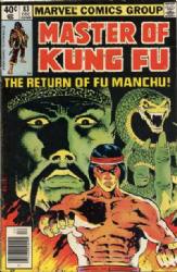 Master Of Kung Fu (1st Series) (1974) 83 (Newsstand Edition)
