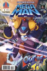 Mega Man (2011) 5 (Sketch Villain Cover)