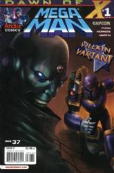 Mega Man (2011) 37 (Variant Villain Cover)