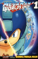 Mega Man Worlds Unite: Battles [Archie] (2015) 1 (Variant Worlds Unite Cover)