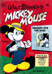 Mickey Mouse (Dell) (1942) Dell Four Color (2nd Series) 296