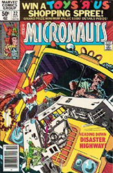 The Micronauts (Marvel) (1979) 22 (Newsstand Edition)