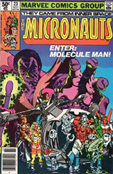 The Micronauts (Marvel) (1979) 23 (Newsstand Edition)