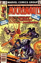 The Micronauts (Marvel) (1979) 28 (Newsstand Edition)