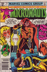 The Micronauts (Marvel) (1979) 34 (Newsstand Edition)