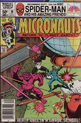 The Micronauts (Marvel) (1979) 36 (Newsstand Edition)