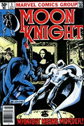Moon Knight (1st Series) (1980) 3 (Newsstand Edition)