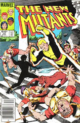 The New Mutants (1st Series) (1983) 10 (Newsstand Edition)