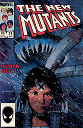 The New Mutants (1st Series) (1983) 18 (Direct Edition)
