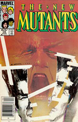 The New Mutants (1st Series) (1983) 26 (Newsstand Edition)