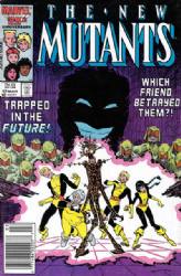 The New Mutants (1st Series) (1983) 49 (Newsstand Edition)