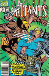 The New Mutants (1st Series) (1983) 93 (Newsstand Edition)