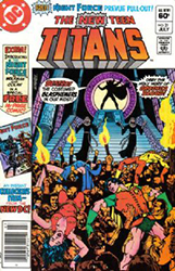 New Teen Titans (1st Series) (1980) 21 (Newsstand Edition)